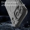 Cross-border applicable iPhone series phone case, lens full package, invisible bracket, Apple 17 corrugated anti-drop phone case details Picture